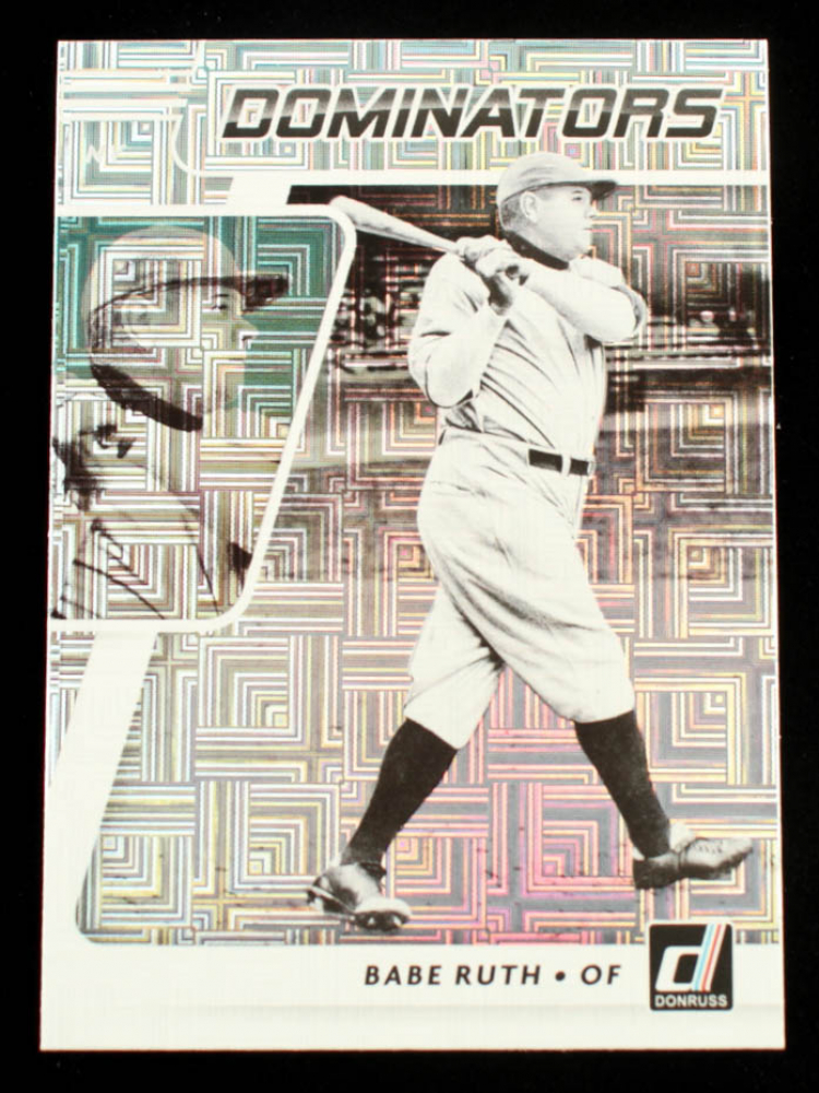 Babe Ruth 2021 Donruss Dominators Rapture 3 Pristine Auction