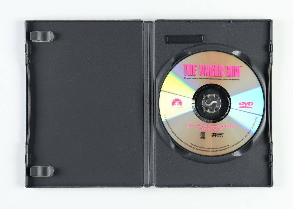 O J Simpson Signed The Naked Gun DVD Case Inscribed Nordberg