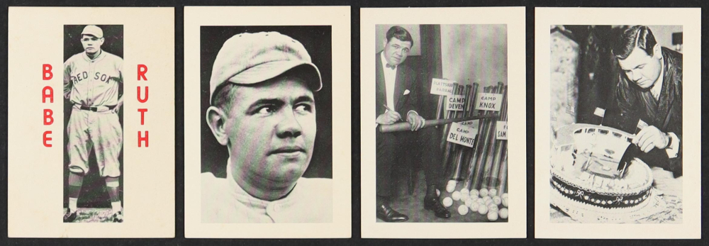 1980 Franchise Babe Ruth Complete Set Of 80 Cards With Babe Ruth 2 Babe Ruth 10 Babe Ruth