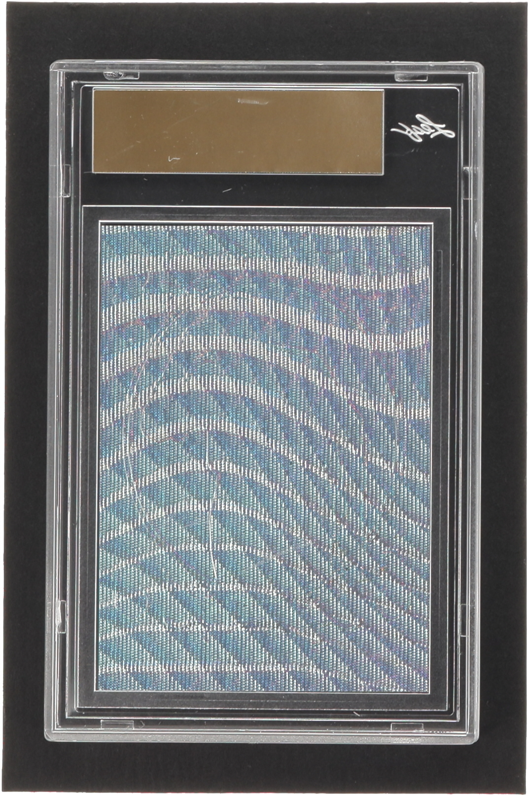 Babe Ruth 2019 Leaf Metal Babe Ruth Collection Game Used Wave Purple Pre Production Proof 22 1