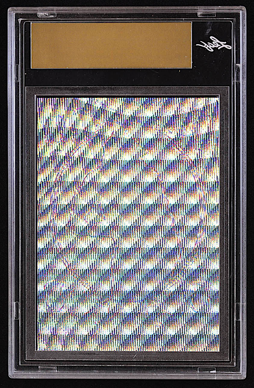 Babe Ruth 2019 Leaf Metal Babe Ruth Game Used Bat Gold Wave Pre Production Proof 49 1 1 Leaf