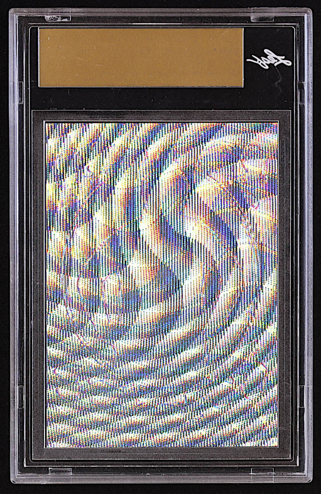 Babe Ruth Leaf Metal Babe Ruth Yankee Stadium Seat Pre Production Proof Wave Gold