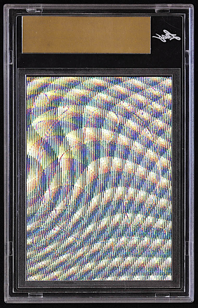 Babe Ruth 2019 Leaf Metal Babe Ruth Collection Yankee Stadium Seats Wave Gold Pre Production