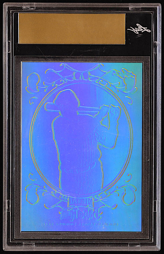 Babe Ruth Leaf Metal Babe Ruth Collection Yankee Stadium Seats Prismatic Green Pre