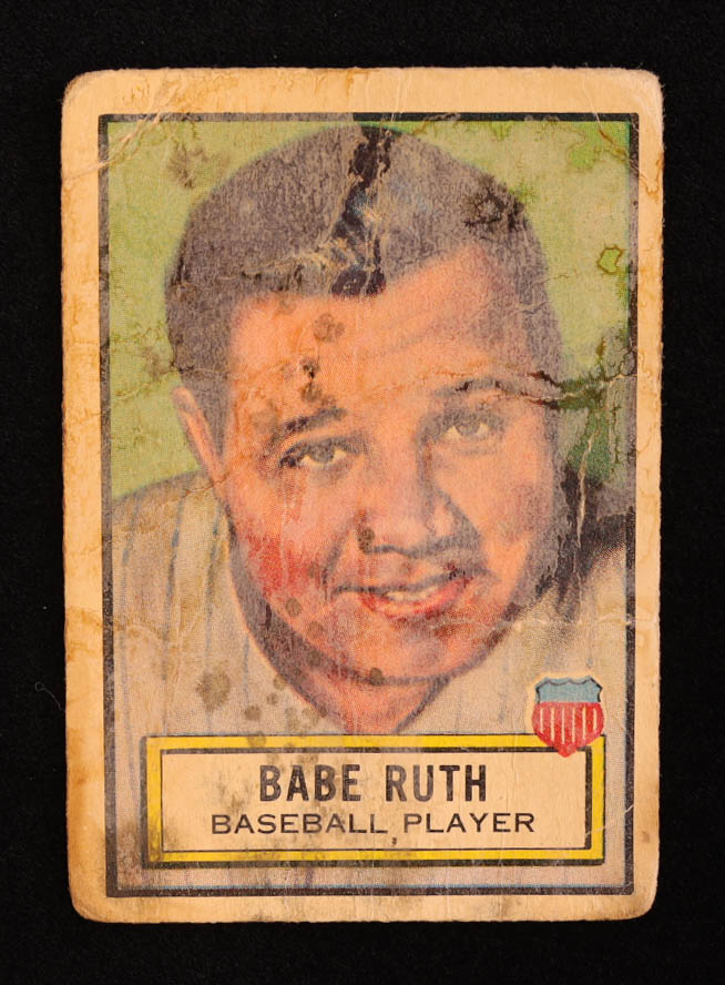 Babe Ruth 1952 Look N See 15 Pristine Auction