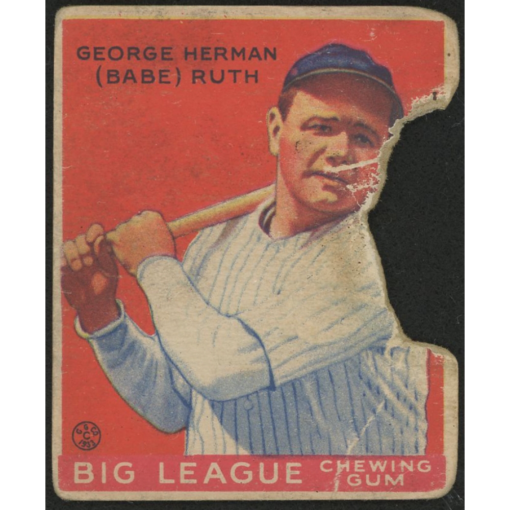 Goudey Babe Ruth RC Pristine Auction