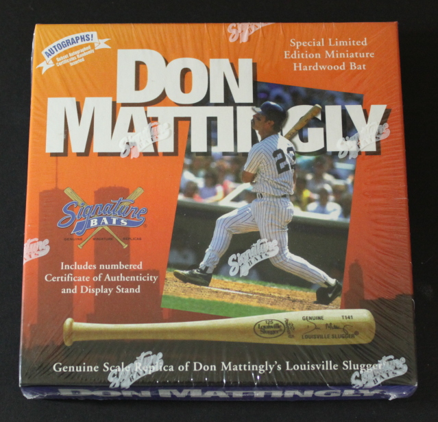 Don Mattingly Signature Bats Limited Edition Mini-Bat Set at PristineAuction.com Don Mattingly Signature Bats Limited Edition Mini-Bat Set at PristineAuction.com