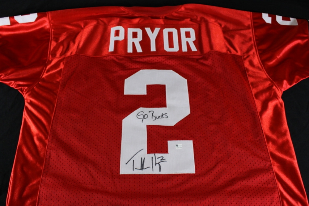 terrelle pryor autographed jersey terrelle pryor autographed jersey