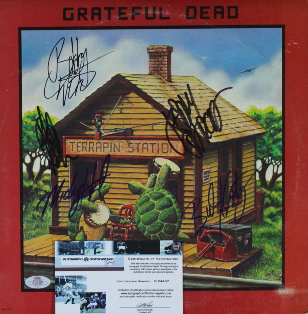 GRATEFUL DEAD Signed Album COA hologram main image 0