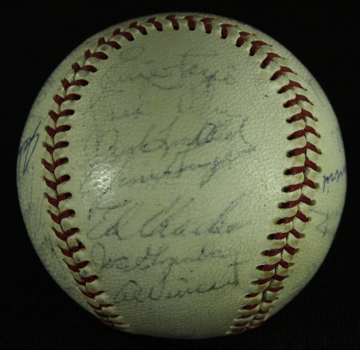 1966 Athletics Team OAL Baseball Signed by (31) with Jim Catfish Hunter ...