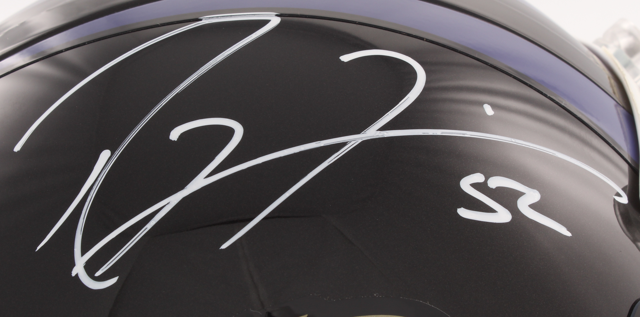 Ray Lewis Signed Ravens Full-Size Helmet With Visor (JSA COA) at PristineAuction.com Ray Lewis Signed Ravens Full-Size Helmet With Visor (JSA COA) at PristineAuction.com