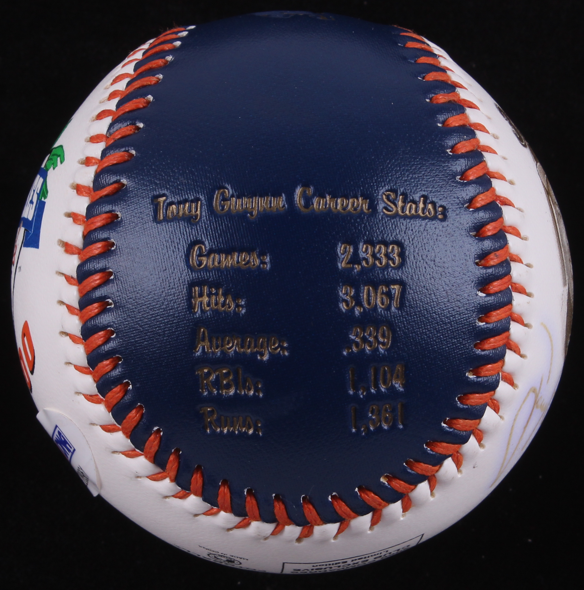 Tony Gwynn Signed 3000th Hit Commemorative Logo Baseball (PSA COA) at PristineAuction.com Tony Gwynn Signed 3000th Hit Commemorative Logo Baseball (PSA COA) at PristineAuction.com