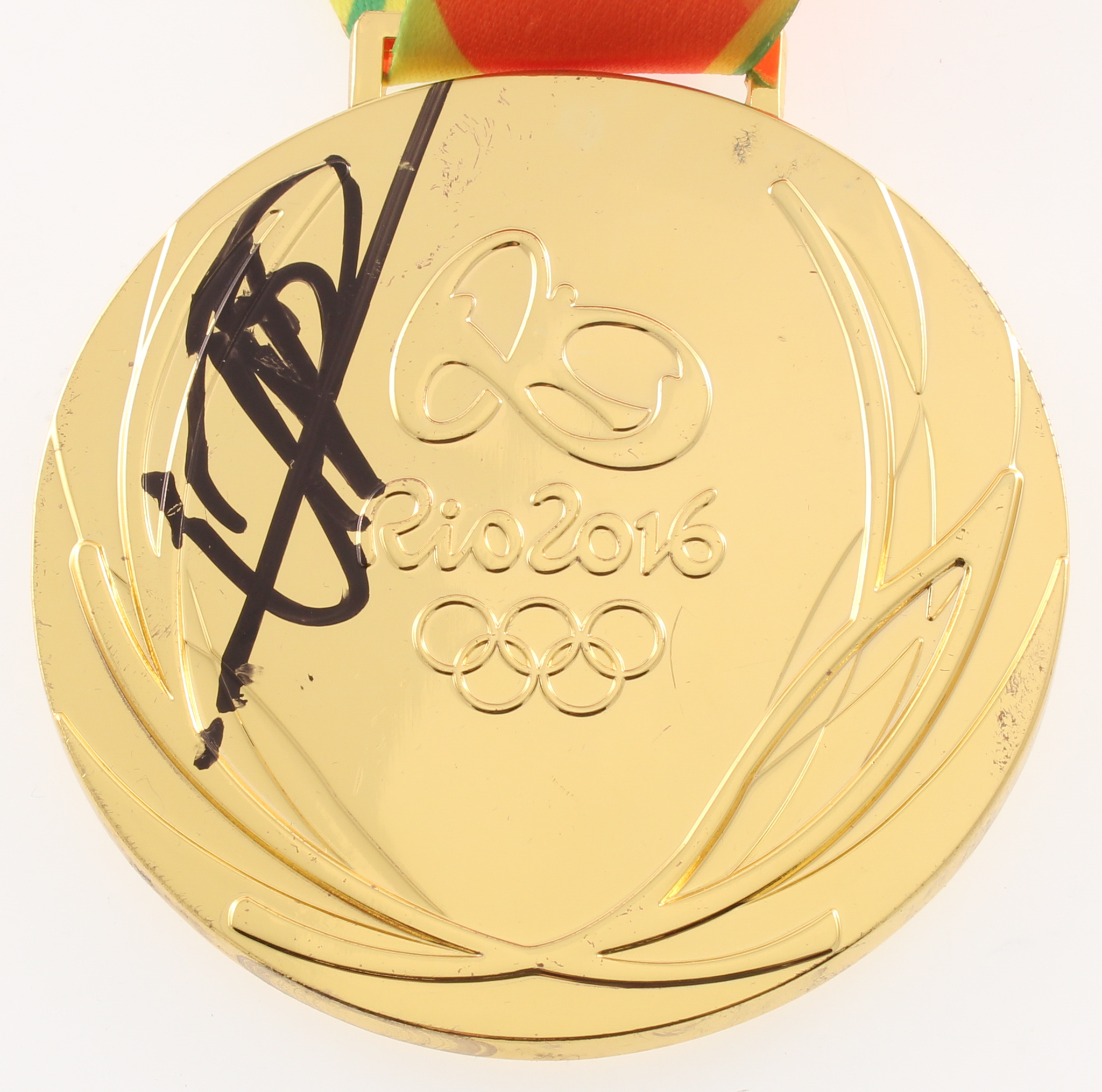 Usain Bolt Signed 2016 Rio Olympic Gold Medal (JSA COA) at PristineAuction.com Usain Bolt Signed 2016 Rio Olympic Gold Medal (JSA COA) at PristineAuction.com