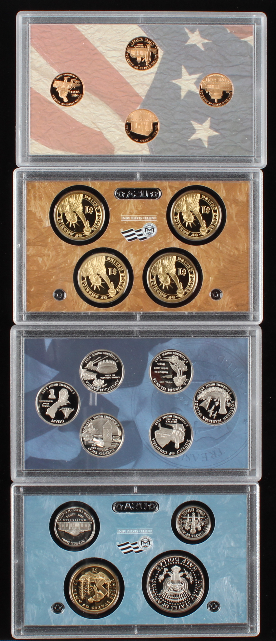 2009 United States Mint Silver Proof Set with (18) Coins | Pristine Auction