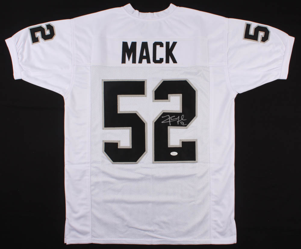 Khalil Mack Signed Raiders Jersey (JSA COA) at PristineAuction.com Khalil Mack Signed Raiders Jersey (JSA COA) at PristineAuction.com