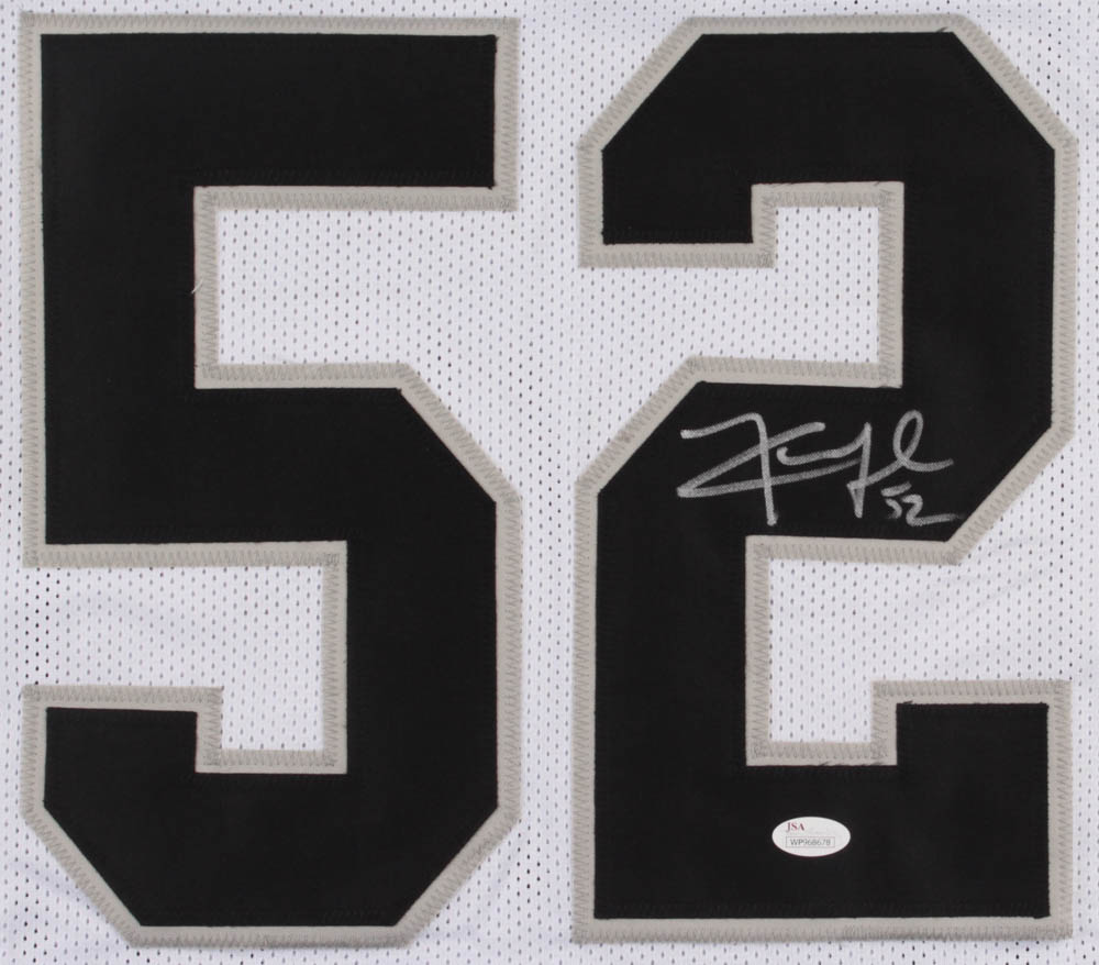 Khalil Mack Signed Raiders Jersey (JSA COA) at PristineAuction.com Khalil Mack Signed Raiders Jersey (JSA COA) at PristineAuction.com