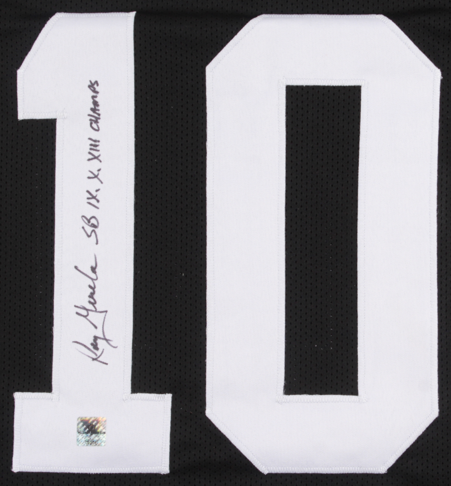 Roy Gerela Signed Jersey Inscribed "SB IX, X, XIII Champs" (Jersey