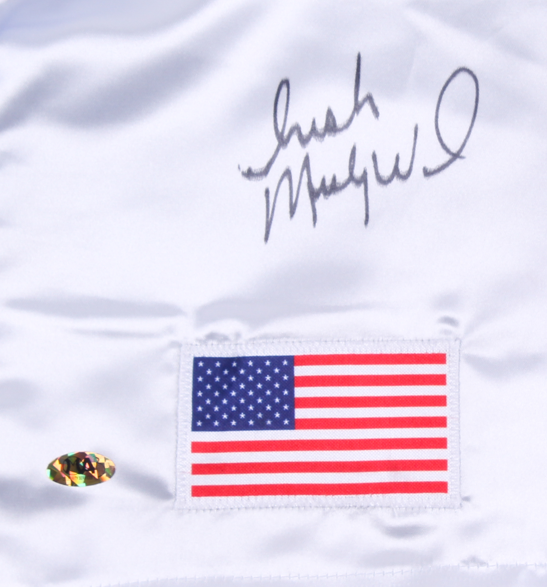 "Irish" Micky Ward Signed Boxing Trunks (MAB Hologram) at PristineAuction.com "Irish" Micky Ward Signed Boxing Trunks (MAB Hologram) at PristineAuction.com