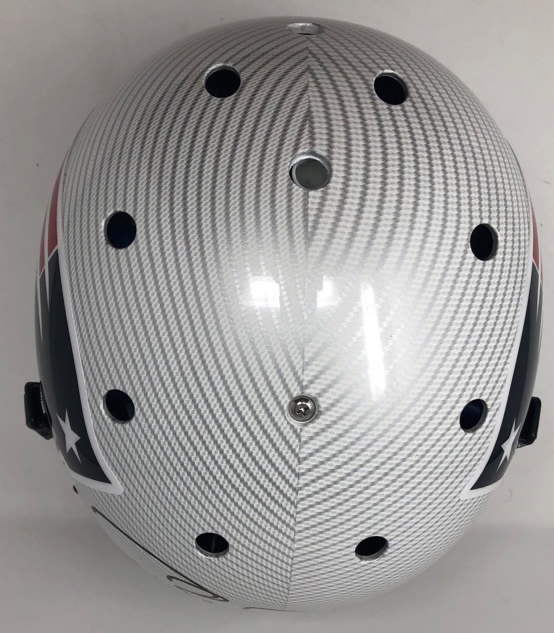 Tom Brady Signed Patriots LE Custom Hydro Dipped White Full-Size Authentic On-Field Helmet (Tristar Hologram) at PristineAuction.com Tom Brady Signed Patriots LE Custom Hydro Dipped White Full-Size Authentic On-Field Helmet (Tristar Hologram) at PristineAuction.com