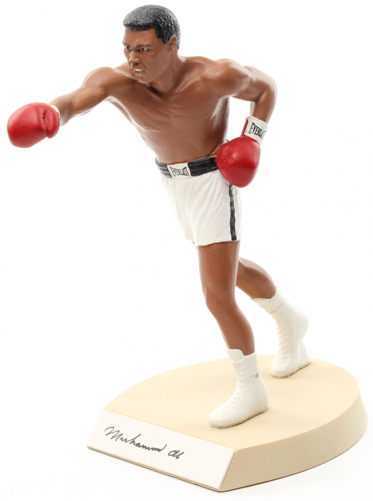 Muhammad Ali Signed 1990 Salvino Sports Legends "The Greatest" Figurine