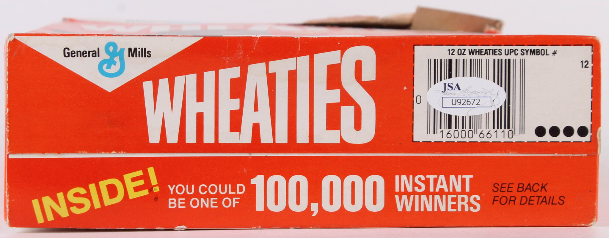 Walter Payton Signed Bears Wheaties Cereal Box (JSA COA) at PristineAuction.com Walter Payton Signed Bears Wheaties Cereal Box (JSA COA) at PristineAuction.com