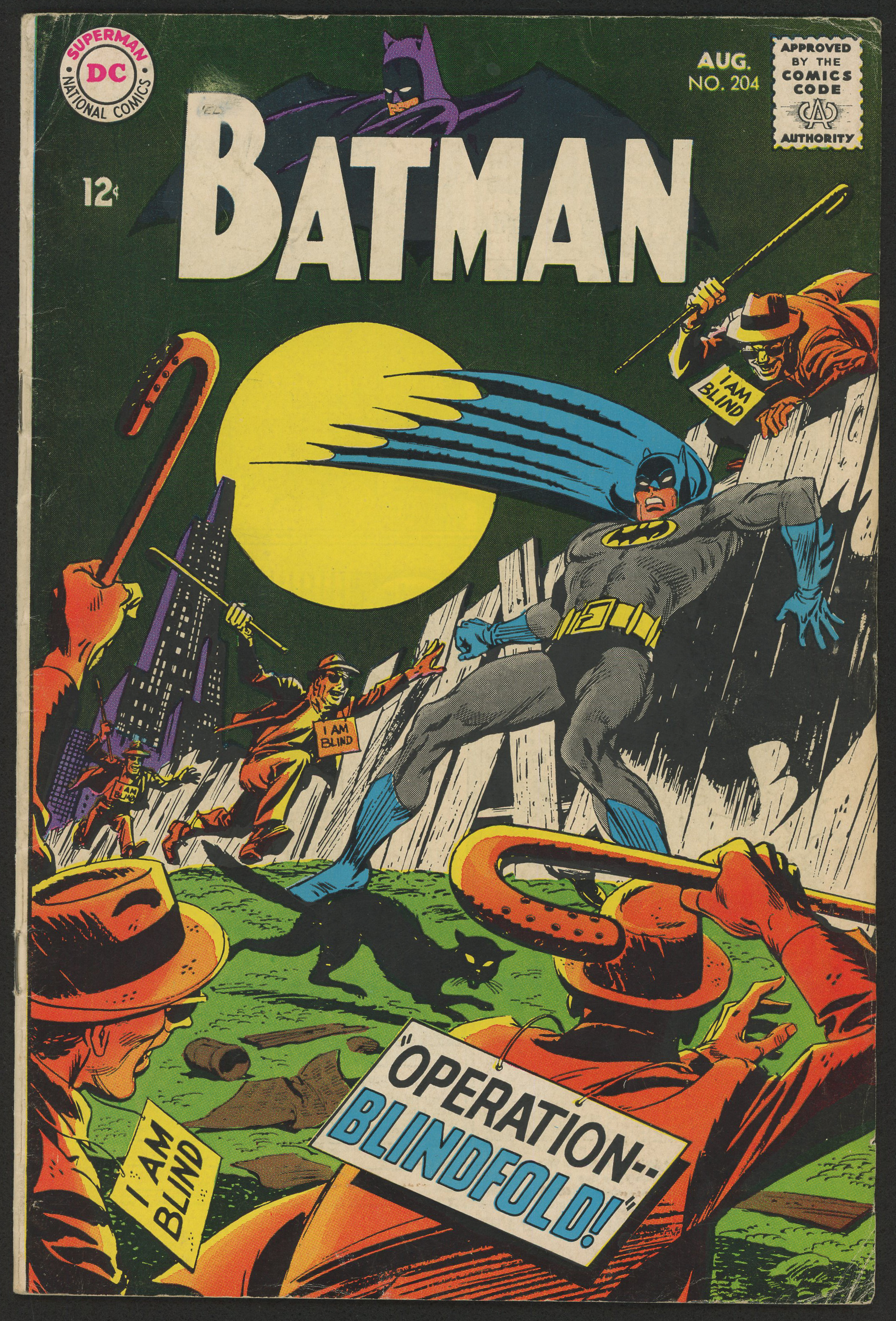 1968 "Batman" Issue #204 DC Comic Book at PristineAuction.com 1968 "Batman" Issue #204 DC Comic Book at PristineAuction.com