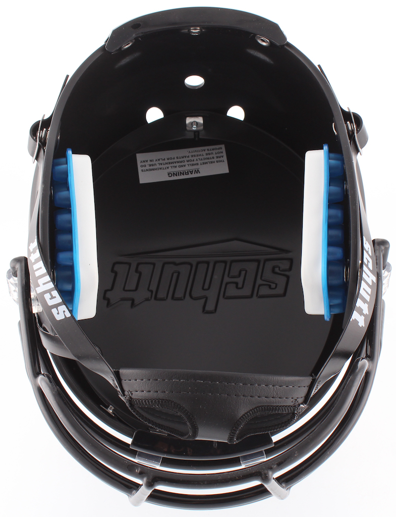 Warren Sapp Signed Miami Hurricanes Full-Size Matte Black Helmet Inscribed "All About The U" (JSA COA) at PristineAuction.com Warren Sapp Signed Miami Hurricanes Full-Size Matte Black Helmet Inscribed "All About The U" (JSA COA) at PristineAuction.com