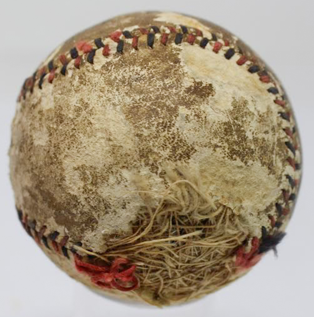 Christy Mathewson Signed Red & Black Stitched Baseball Inscribed "March 1918" (JSA LOA) at PristineAuction.com Christy Mathewson Signed Red & Black Stitched Baseball Inscribed "March 1918" (JSA LOA) at PristineAuction.com