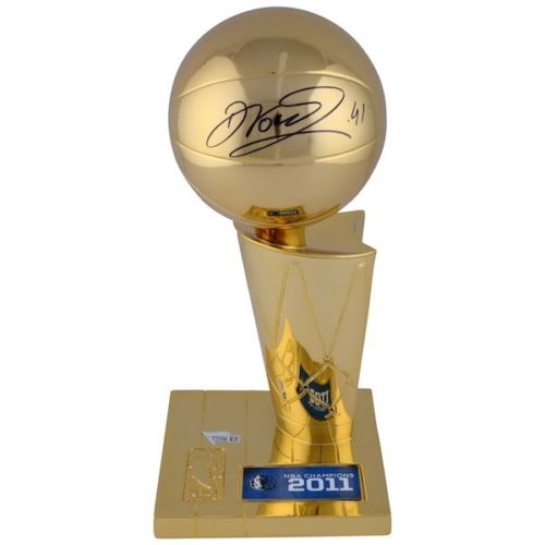 Dirk Nowitzki Signed "2011 Finals Champions" Dallas Mavericks Trophy (Fanatics) at PristineAuction.com Dirk Nowitzki Signed "2011 Finals Champions" Dallas Mavericks Trophy (Fanatics) at PristineAuction.com