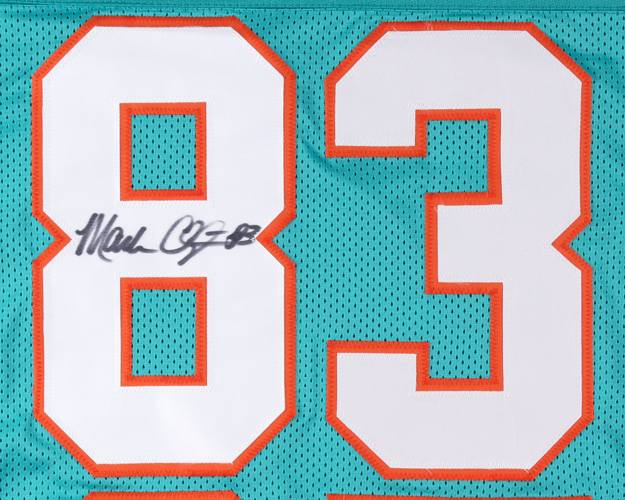 Mark Clayton & Mark "Super" Duper Signed Dolphins "Marks Brothers" Jersey (JSA COA) at PristineAuction.com Mark Clayton & Mark "Super" Duper Signed Dolphins "Marks Brothers" Jersey (JSA COA) at PristineAuction.com