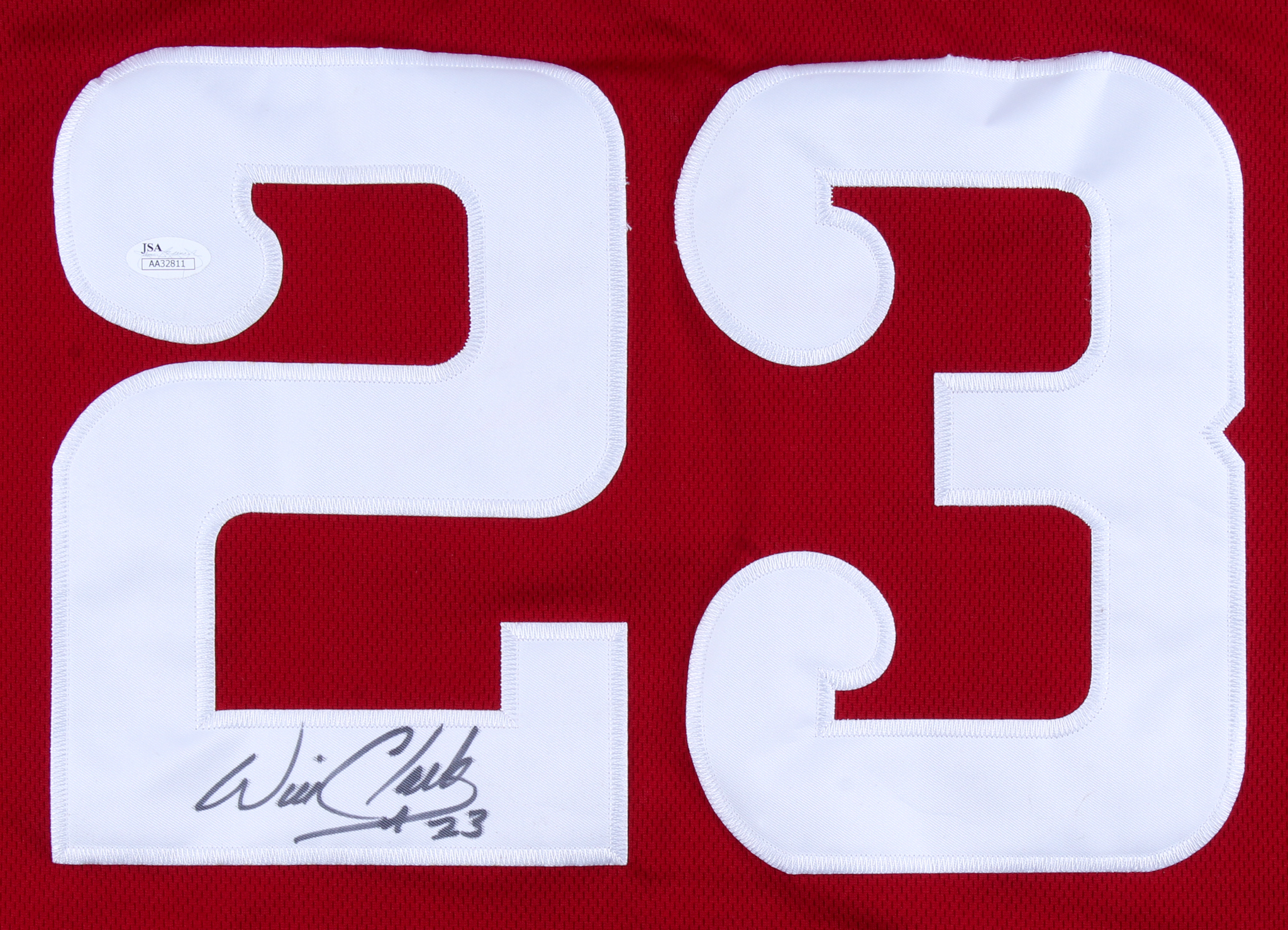 Will Clark Signed Mississippi State Bulldogs Jersey (JSA COA) at PristineAuction.com Will Clark Signed Mississippi State Bulldogs Jersey (JSA COA) at PristineAuction.com