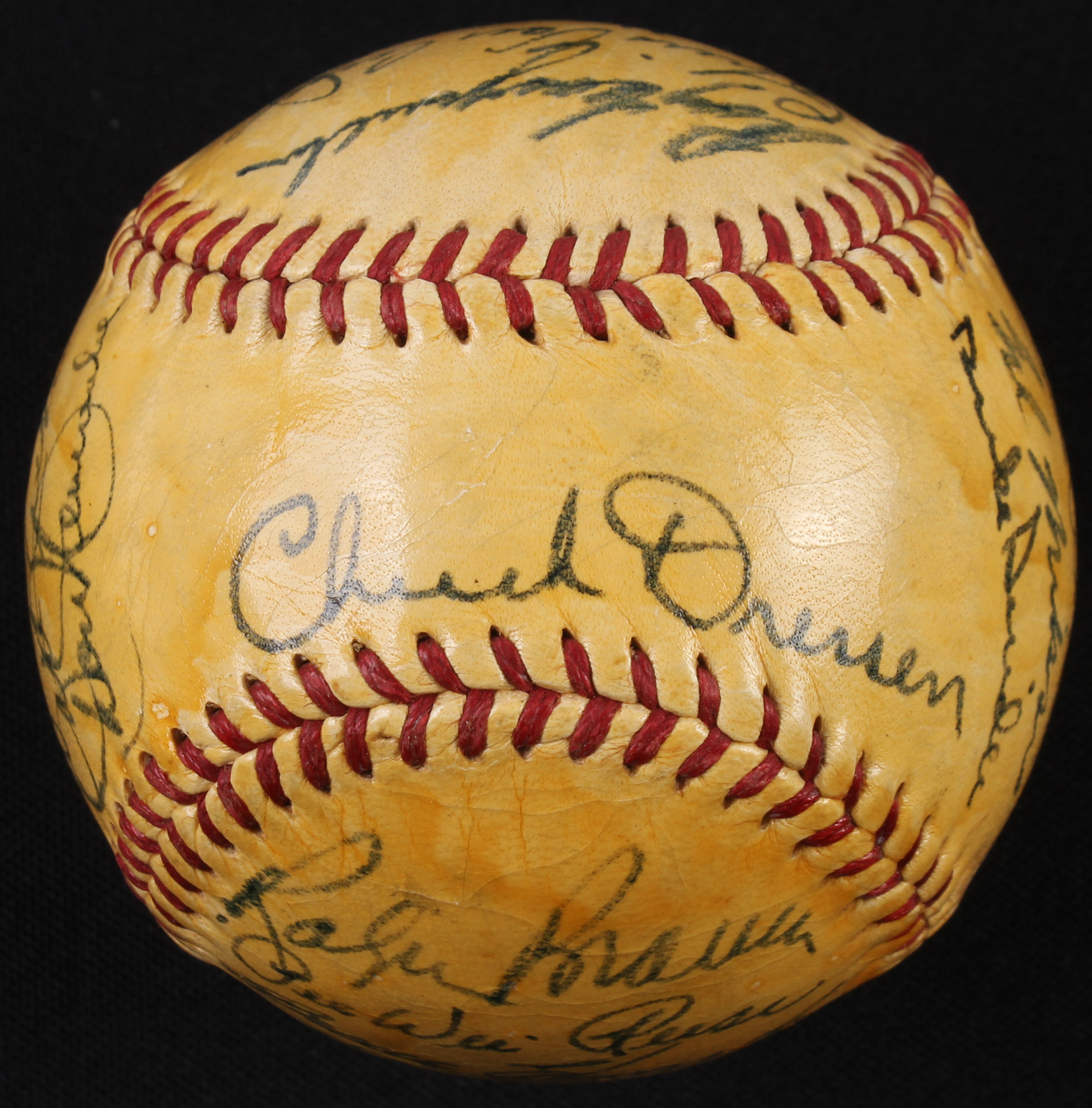 1951 Dodgers Baseball Team-Signed by (16) With Duke Snider, Roy Campanella, Pee Wee Reese, Carl Erskine, Billy Cox, Ralph Branca, Carl Furillo, Bruce Edwards, Erv Palica (JSA LOA) at PristineAuction.com 1951 Dodgers Baseball Team-Signed by (16) With Duke Snider, Roy Campanella, Pee Wee Reese, Carl Erskine, Billy Cox, Ralph Branca, Carl Furillo, Bruce Edwards, Erv Palica (JSA LOA) at PristineAuction.com