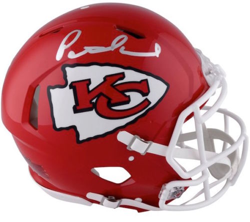 Patrick Mahomes Signed Chiefs Full-Size Authentic On-Field Speed Helmet (Fanatics) at PristineAuction.com Patrick Mahomes Signed Chiefs Full-Size Authentic On-Field Speed Helmet (Fanatics) at PristineAuction.com