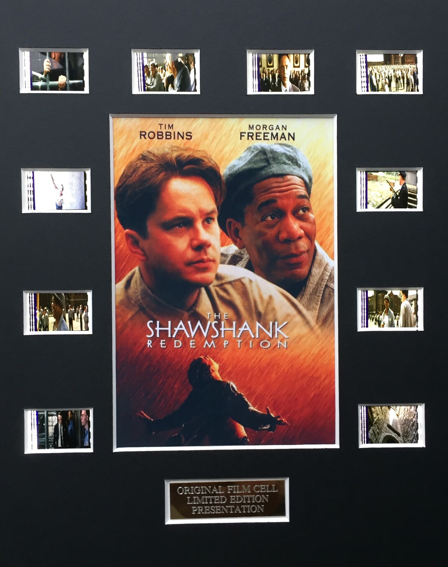 "Shawshank Redemption" Limited Edition Original Film/Movie Cell Display at PristineAuction.com "Shawshank Redemption" Limited Edition Original Film/Movie Cell Display at PristineAuction.com