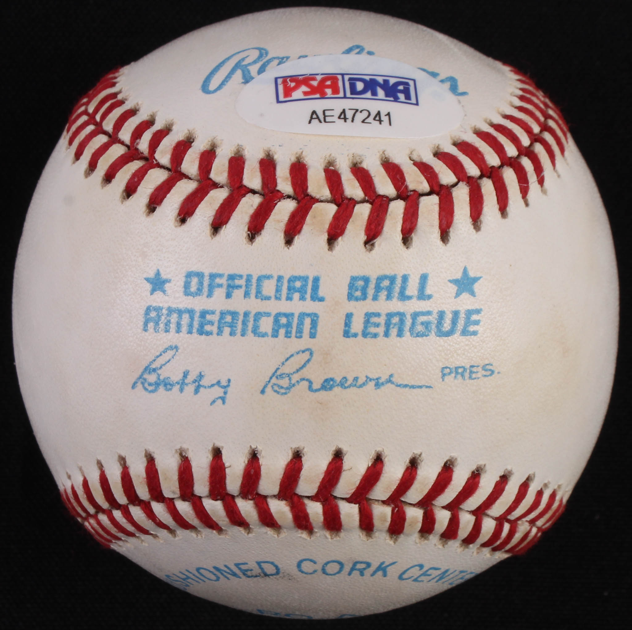 Bob Lemon Signed OAL Baseball with Display Case (PSA COA) at PristineAuction.com Bob Lemon Signed OAL Baseball with Display Case (PSA COA) at PristineAuction.com