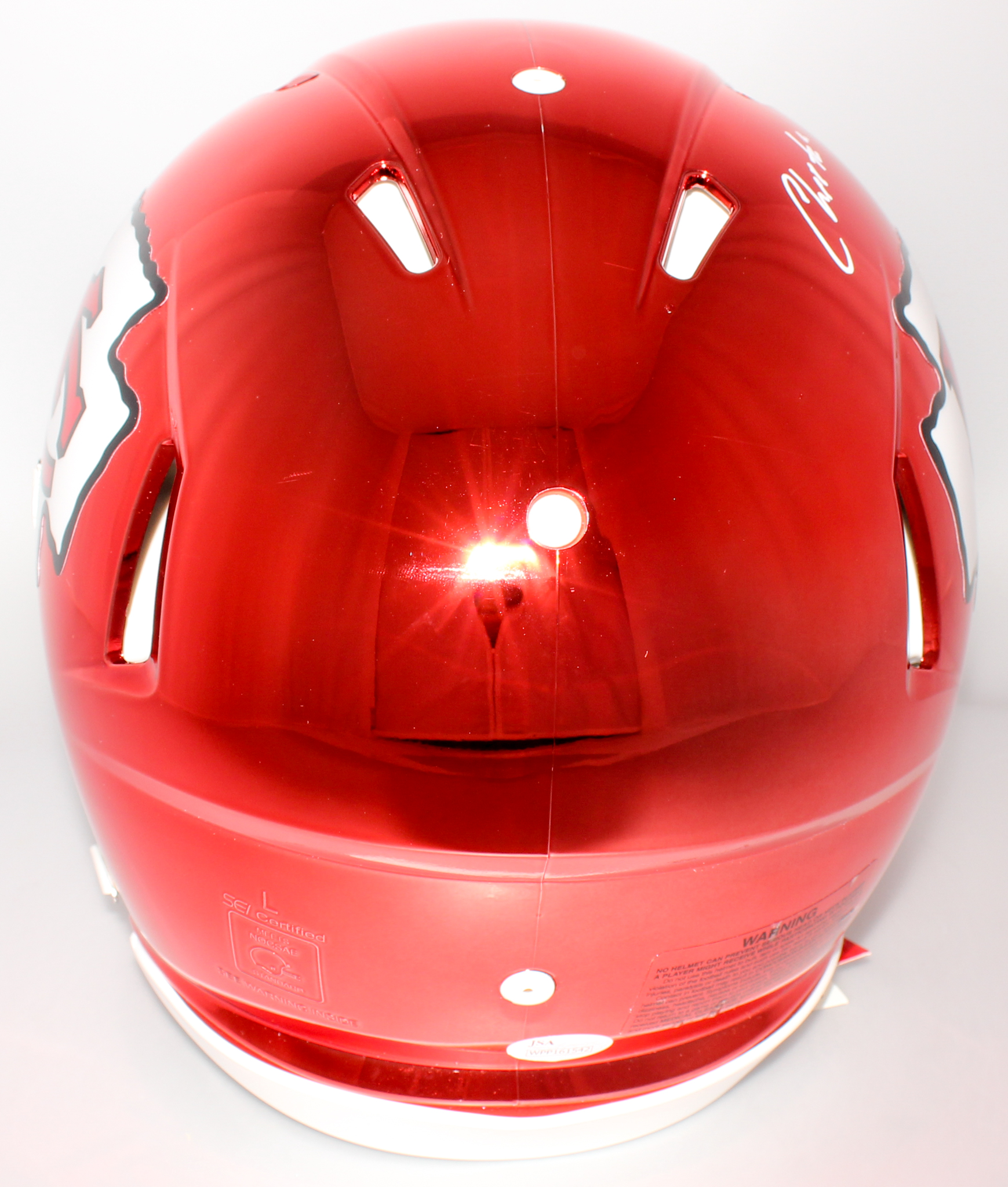 Tyreek Hill Signed Chiefs Full-Size Authentic On-Field Chrome Speed Helmet Inscribed "Cheetah" (JSA COA) at PristineAuction.com Tyreek Hill Signed Chiefs Full-Size Authentic On-Field Chrome Speed Helmet Inscribed "Cheetah" (JSA COA) at PristineAuction.com