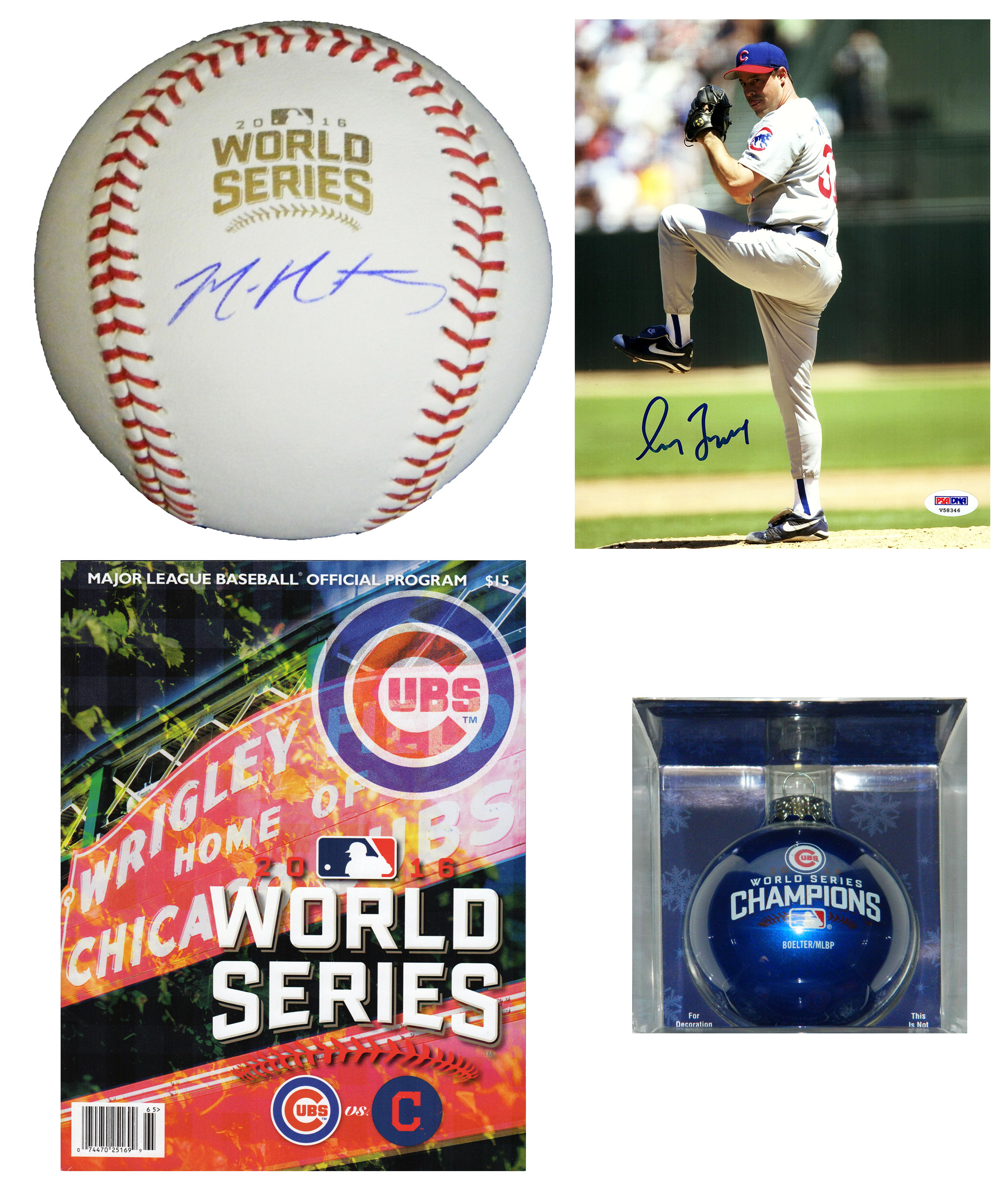 2016 Chicago Cubs World Champs Mystery Autograph Gift Box – Series 4 (Limited to 108) at PristineAuction.com 2016 Chicago Cubs World Champs Mystery Autograph Gift Box – Series 4 (Limited to 108) at PristineAuction.com