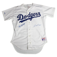 Sandy Koufax & Don Drysdale Signed Dodgers Jersey (Beckett COA) at PristineAuction.com