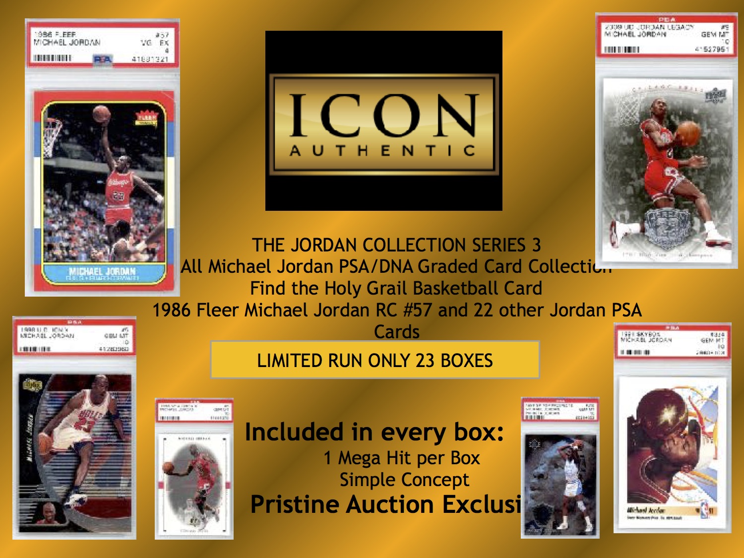 ICON AUTHENTIC THE JORDAN COLLECTION SERIES 3 – MYSTERY BOX | Pristine ...