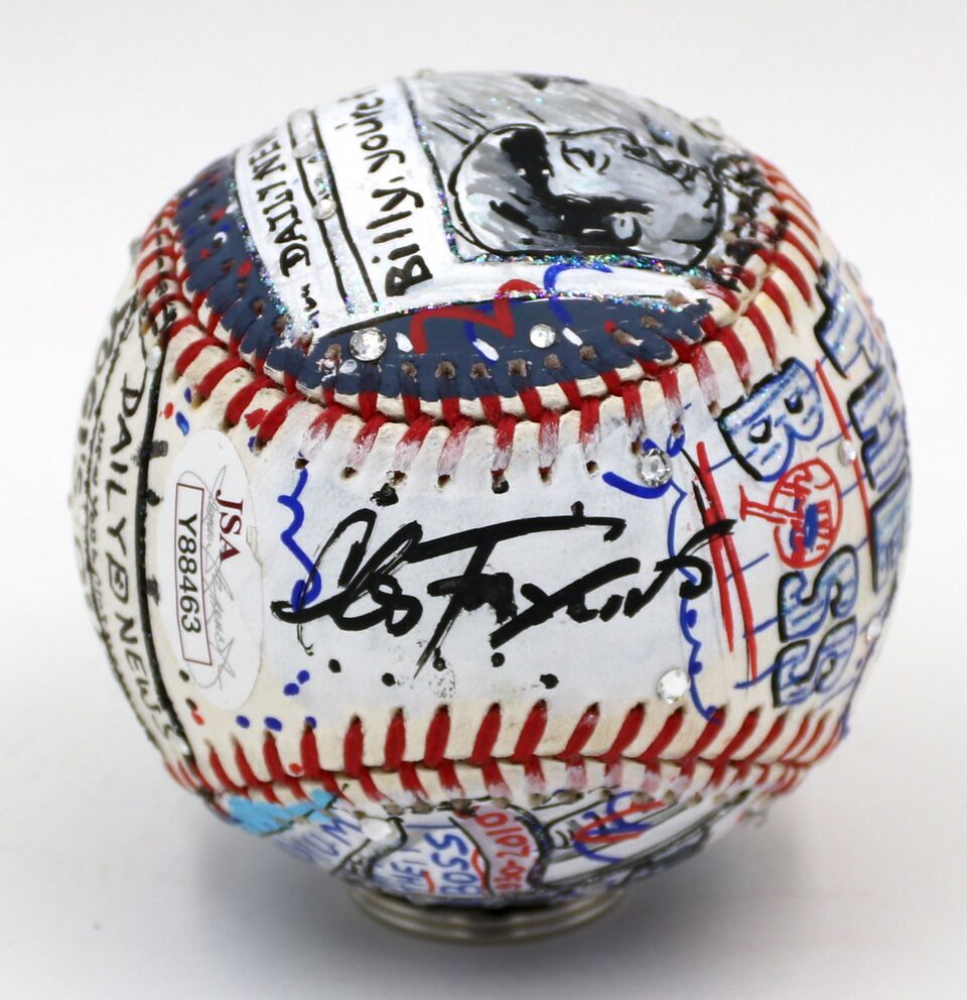 thumbnail image 2 of Billy Martin, Reggie Jackson, Steinbrenner & Thurman Munson Yankees - 8x10 Photo (Vintage Reprint, Perfect For Man Cave Or Memorabilia Wall) 2 of 6