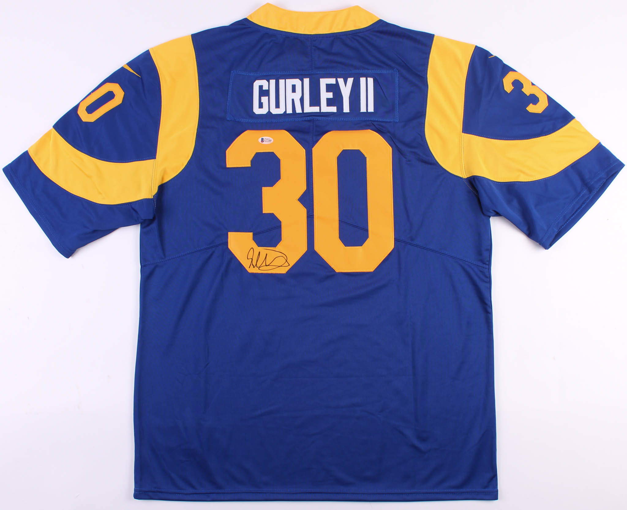 Todd Gurley Signed Rams Jersey (Beckett COA) at PristineAuction.com Todd Gurley Signed Rams Jersey (Beckett COA) at PristineAuction.com