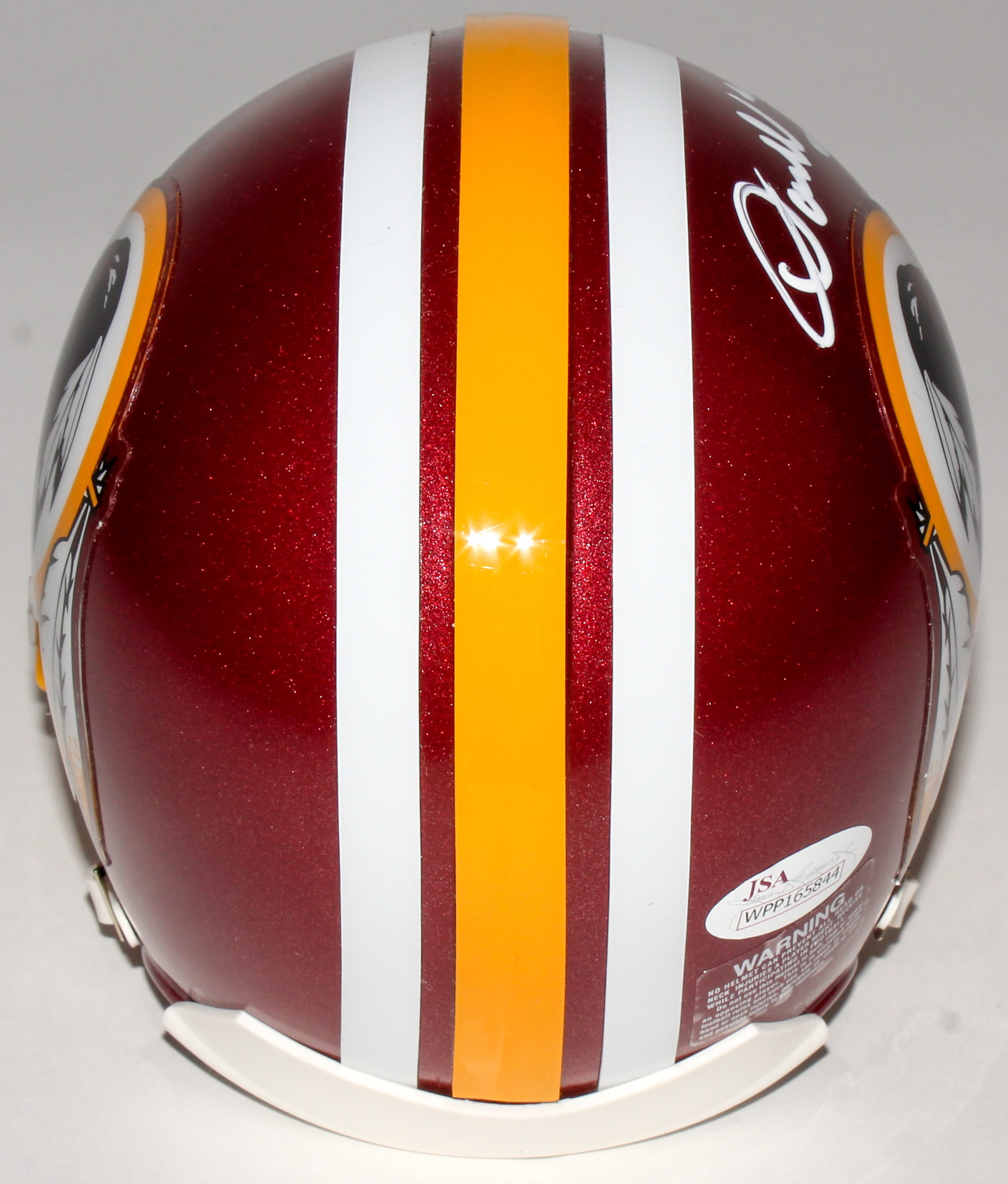 Darrell Green Signed Washington Redskins Mini Helmet Inscribed "HOF 08" (JSA COA) at PristineAuction.com Darrell Green Signed Washington Redskins Mini Helmet Inscribed "HOF 08" (JSA COA) at PristineAuction.com