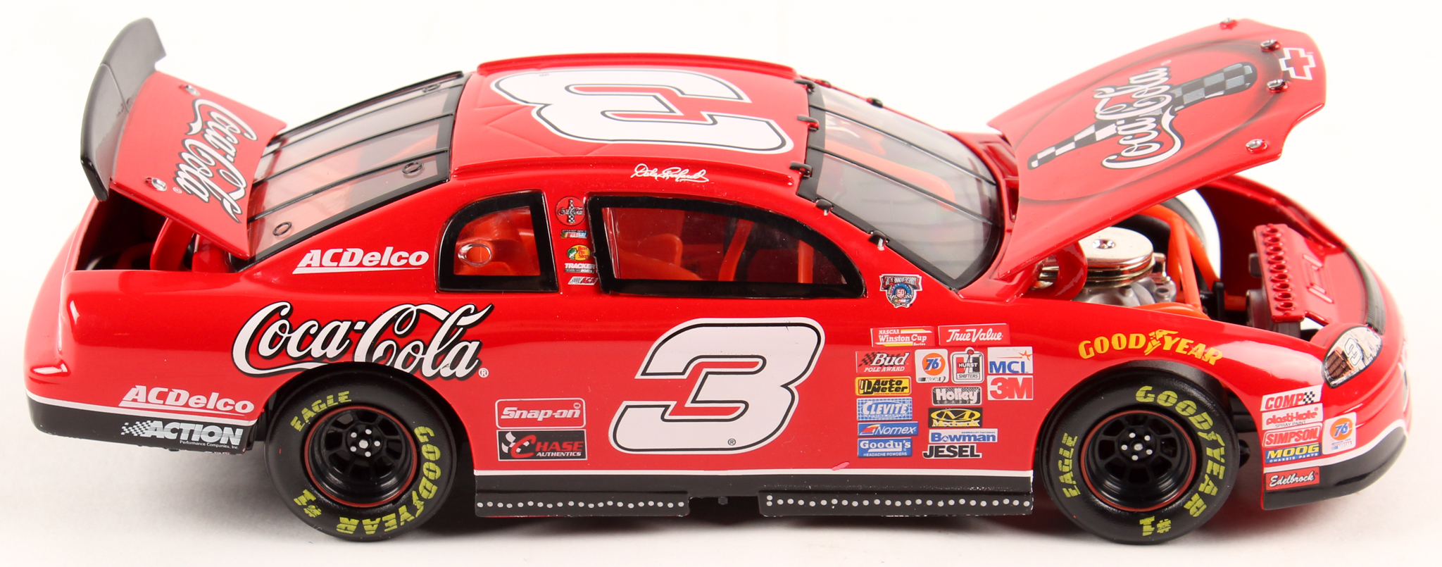 Dale Earnhardt NASCAR #3 Coke 1998 Monte Carlo - 1:24 Limited Edition Premium Action Diecast Car at PristineAuction.com Dale Earnhardt NASCAR #3 Coke 1998 Monte Carlo - 1:24 Limited Edition Premium Action Diecast Car at PristineAuction.com