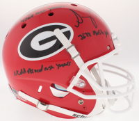 Nick Chubb & Sony Michel Signed Georgia Bulldogs Full-Size Helmet With Multiple Inscriptions (JSA COA) at PristineAuction.com