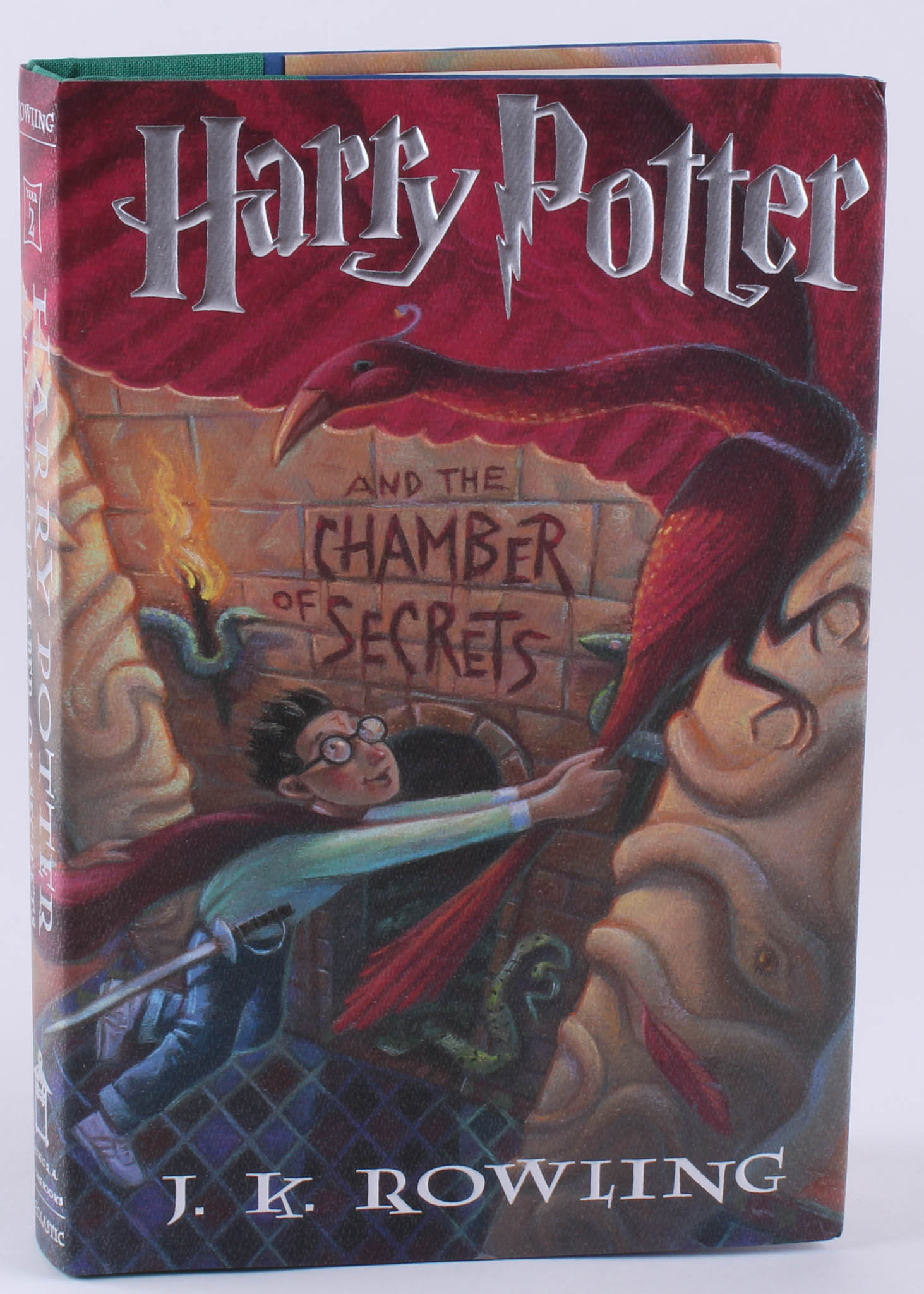 Daniel Radcliffe Signed "Harry Potter and the Chamber of Secrets" Hardcover Book (Beckett) at PristineAuction.com Daniel Radcliffe Signed "Harry Potter and the Chamber of Secrets" Hardcover Book (Beckett) at PristineAuction.com