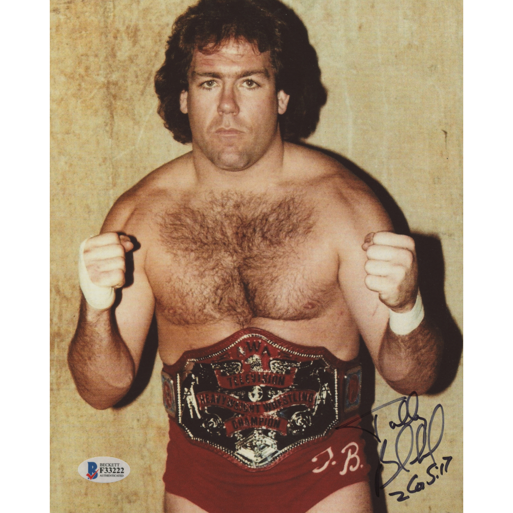 Tully Blanchard Signed WWF 8x10 Photo (Beckett COA) | Pristine Auction