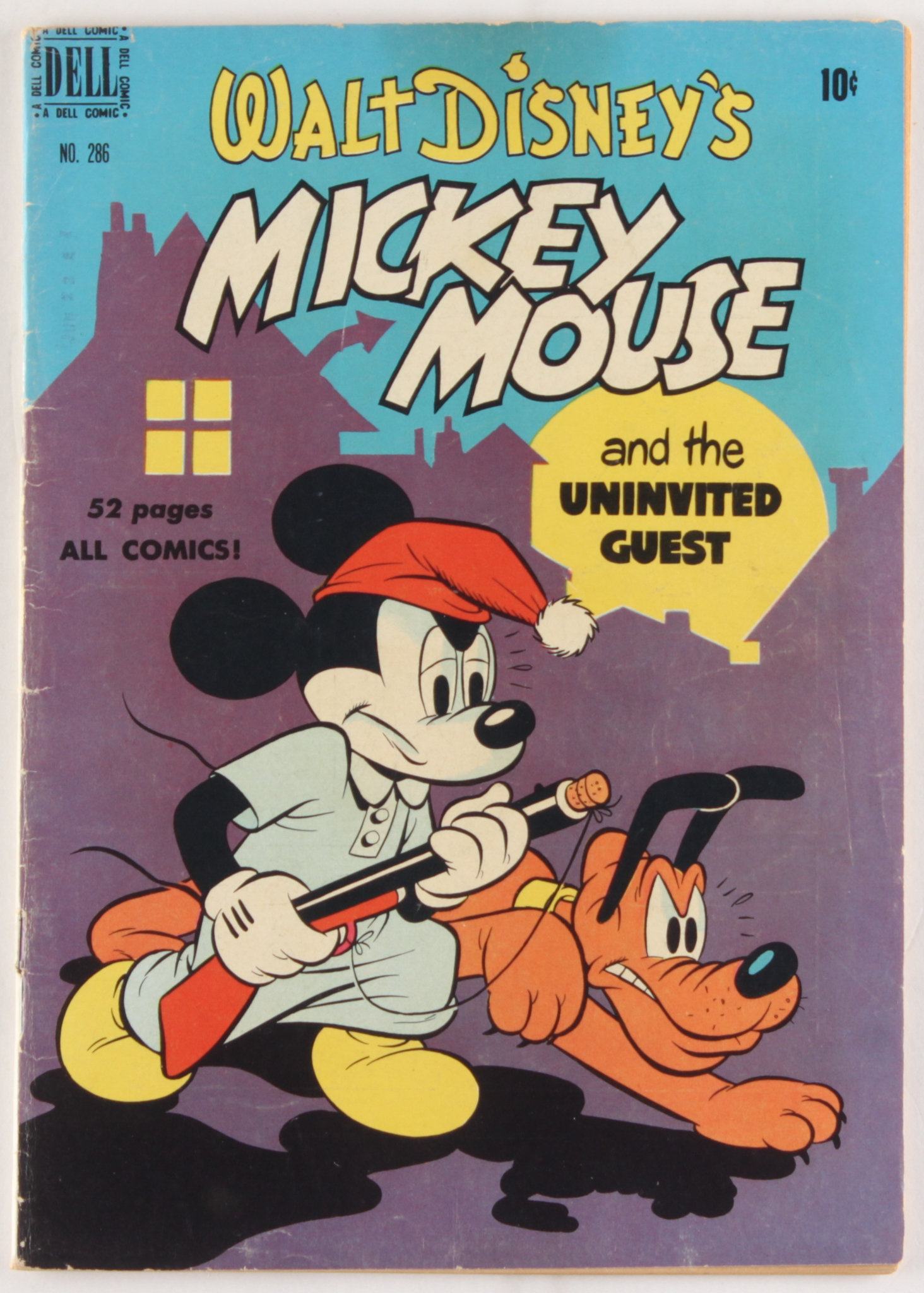 1950 "Mickey Mouse" Issue #286 Dell Comic Book at PristineAuction.com 1950 "Mickey Mouse" Issue #286 Dell Comic Book at PristineAuction.com
