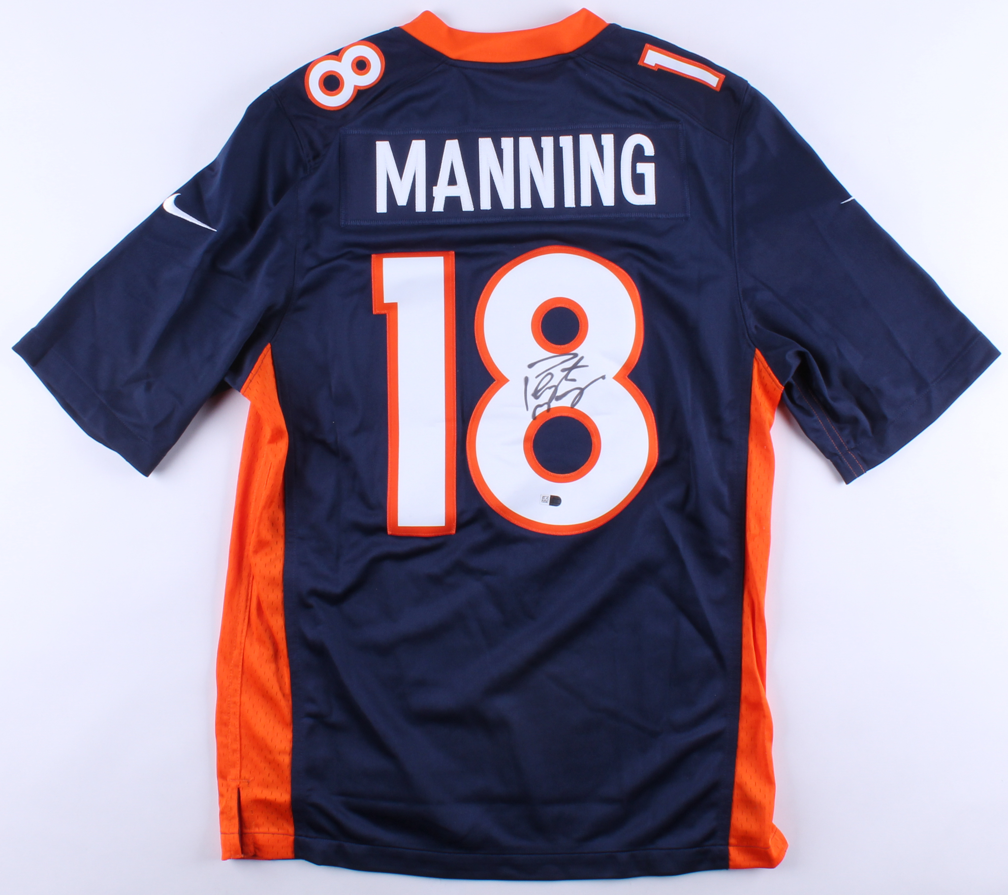 Peyton Manning Signed Broncos Jersey (Fanatics Hologram) at PristineAuction.com Peyton Manning Signed Broncos Jersey (Fanatics Hologram) at PristineAuction.com