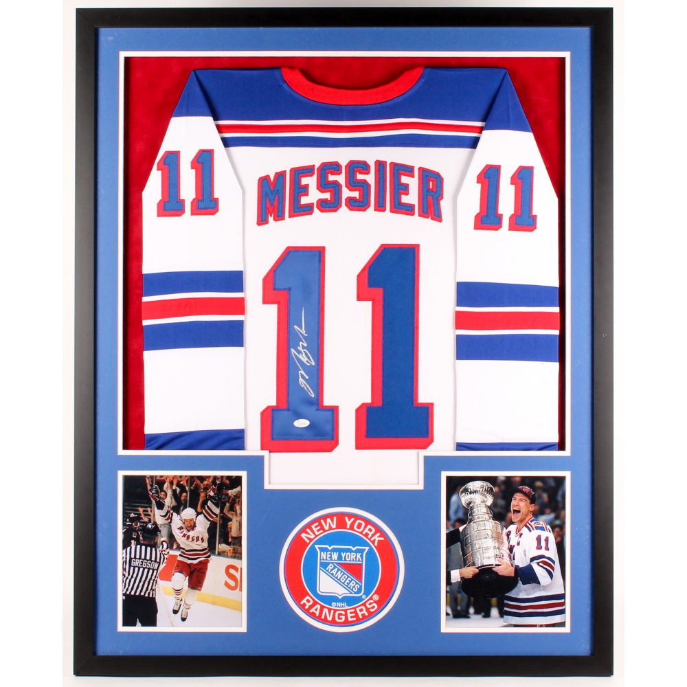 messier signed jersey