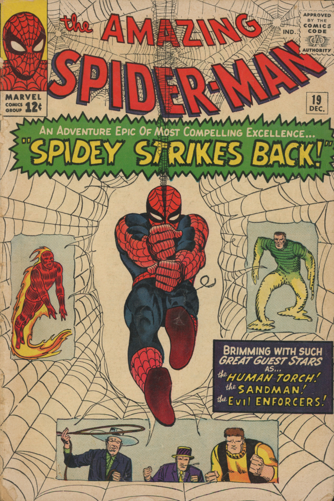 1964 "The Amazing SpiderMan" Issue 19 Marvel Comic Book Pristine